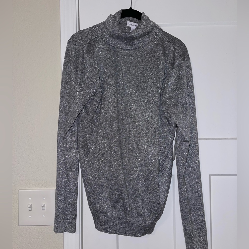 Sparkly Calvin Klein sweater NWT